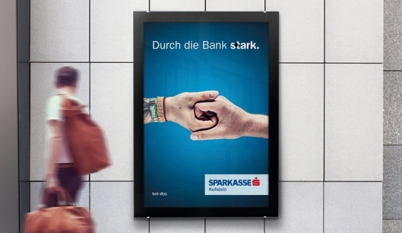 Sparkasse Kufstein Plakat Fachgruppe Werbung